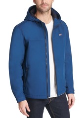 Tommy Hilfiger Men's Logo Graphic Hooded Soft-Shell Jacket, Created for Macy's