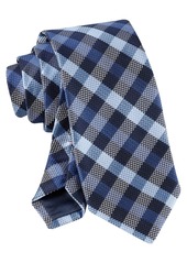 Tommy Hilfiger Men's Maren Check Tie - Navy/blue