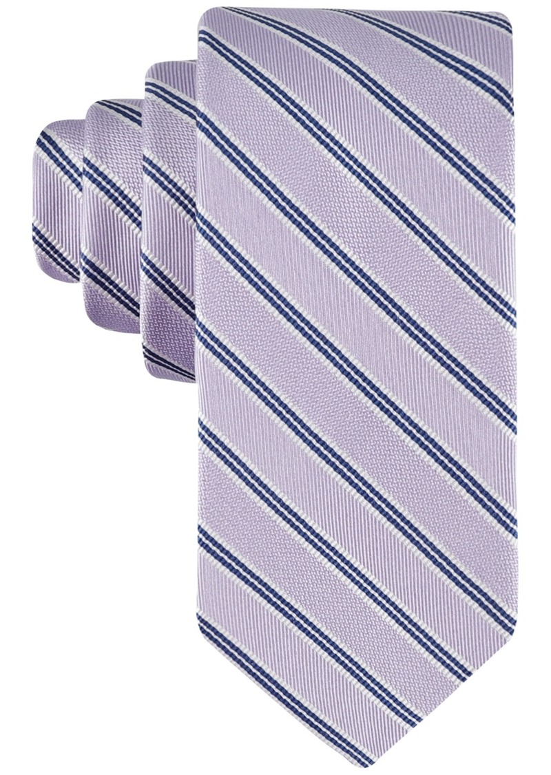 Tommy Hilfiger Men's Maverick Stripe Tie - Lilac