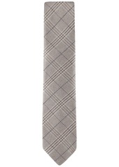 Tommy Hilfiger Men's Meadow Plaid Tie - Taupe