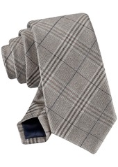 Tommy Hilfiger Men's Meadow Plaid Tie - Taupe