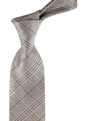 Tommy Hilfiger Men's Meadow Plaid Tie - Taupe