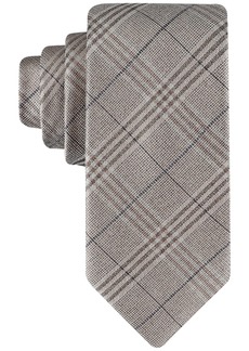 Tommy Hilfiger Men's Meadow Plaid Tie - Taupe