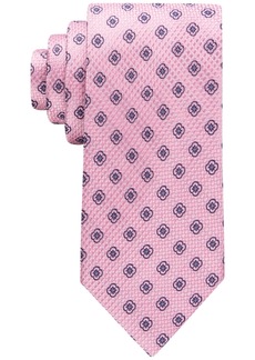 Tommy Hilfiger Men's Medallion Foulard Tie - Pink