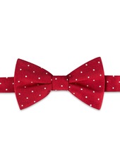 Tommy Hilfiger Men's Metcalf Dot Bow Tie & Tipped Pocket Square Set - Red