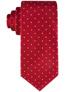 Tommy Hilfiger Men's Metcalf Dot Tie - Red