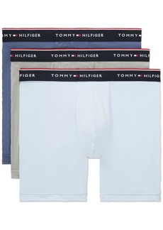Tommy Hilfiger Mens Micro Classic 3-pack Boxer Briefs   US