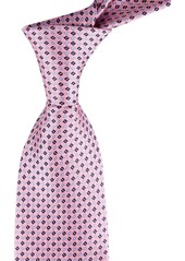 Tommy Hilfiger Men's Micro-Grid Tie - Purple