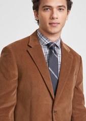 Tommy Hilfiger Men's Relaxed Modern-Fit Corduroy Suit Jacket - Dark Camel