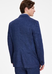 Tommy Hilfiger Men's Modern-Fit Double-Breasted Suit Jacket - Blue