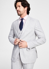 Tommy Hilfiger Men's Modern-Fit Flex Stretch Linen Suit Jacket - White