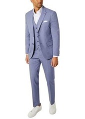 Tommy Hilfiger Mens Modern Fit Flex Th Stretch Chambray Suit Separate