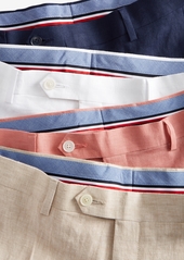 Tommy Hilfiger Men's Modern-Fit Linen Pants - Light Red