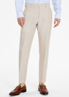 Tommy Hilfiger Men's Modern-Fit Linen Pants - Light Beige