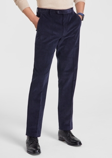 Tommy Hilfiger Men's Modern-Fit Solid Corduroy Pants - Navy