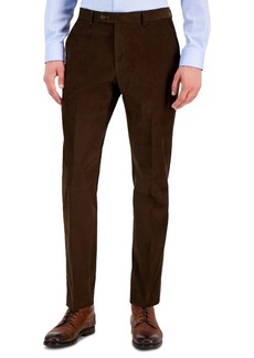 Tommy Hilfiger Men's Modern-Fit Solid Corduroy Pants - Brown