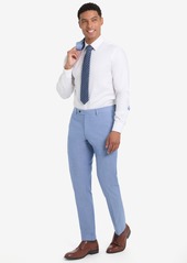 Tommy Hilfiger Men's Modern-Fit Solid Cotton Pants - Blue/white