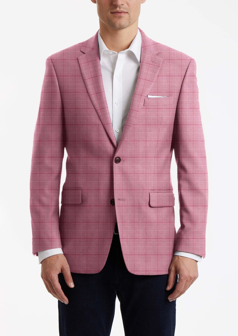 tommy hilfiger windowpane suit