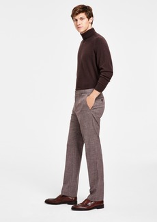 Tommy Hilfiger Men's Modern-Fit Stretch Performance Pants - Grey/red