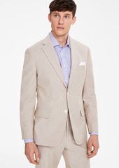 Tommy Hilfiger Men's Modern-Fit Th Flex Stretch Chambray Suit Separate Jacket - Light Pink