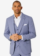 Tommy Hilfiger Men's Modern-Fit Th Flex Stretch Chambray Suit Separate Jacket - Tan
