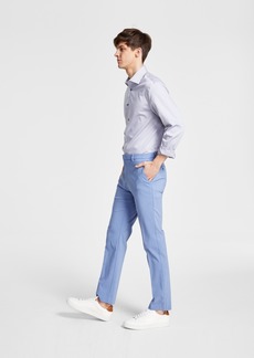 Tommy Hilfiger Men's Modern-Fit Th Flex Stretch Solid Performance Pants - Light Blue