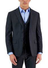 Tommy Hilfiger Men's Modern-Fit Wool Th-Flex Stretch Suit Jacket - Black