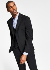 Tommy Hilfiger Men's Modern-Fit Wool Th-Flex Stretch Suit Jacket - Light Grey