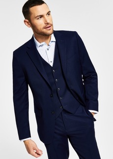 Tommy Hilfiger Men's Modern-Fit Wool Th-Flex Stretch Suit Jacket - Navy