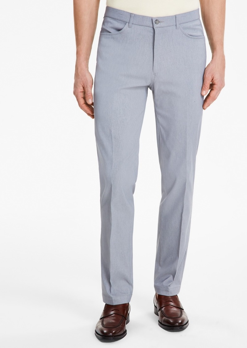 Tommy Hilfiger Men's Modern-Fit Twill Pants - Light Grey Twill