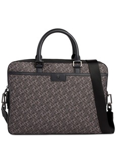 Tommy Hilfiger Men's Monogram Computer Bag - Black Monogram