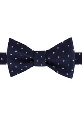 Tommy Hilfiger Men's Multi-Dot Self-Tie Silk Bow Tie