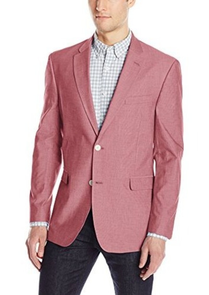 red sport coat outfit