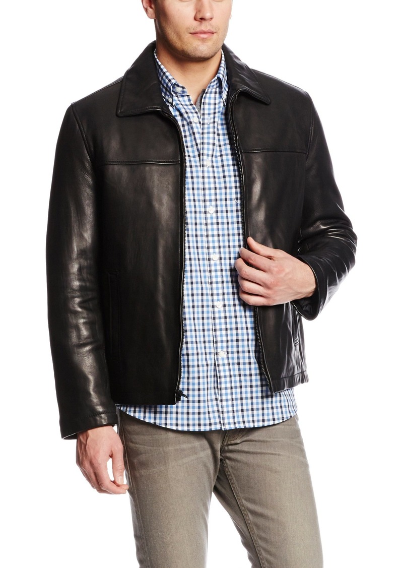 tommy hilfiger leather jacket