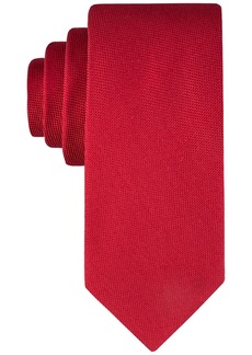 Tommy Hilfiger Men's Oxford Solid Tie - Red