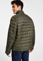 Tommy Hilfiger Men's Packable Quilted Puffer Jacket - Red