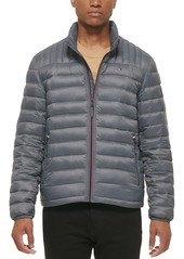 Tommy Hilfiger Men's Packable Quilted Puffer Jacket - Royal Blue Combo