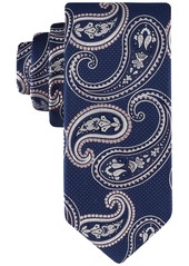 Tommy Hilfiger Men's Paisley Tie - Navy/taupe