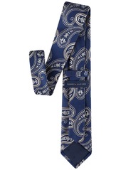 Tommy Hilfiger Men's Paisley Tie - Navy/taupe