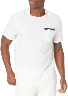 Tommy Hilfiger Men's Pocket T-Shirt with Magnetic Closure  XL