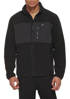 Tommy Hilfiger Men's Polar Fleece Zip Front Jacket