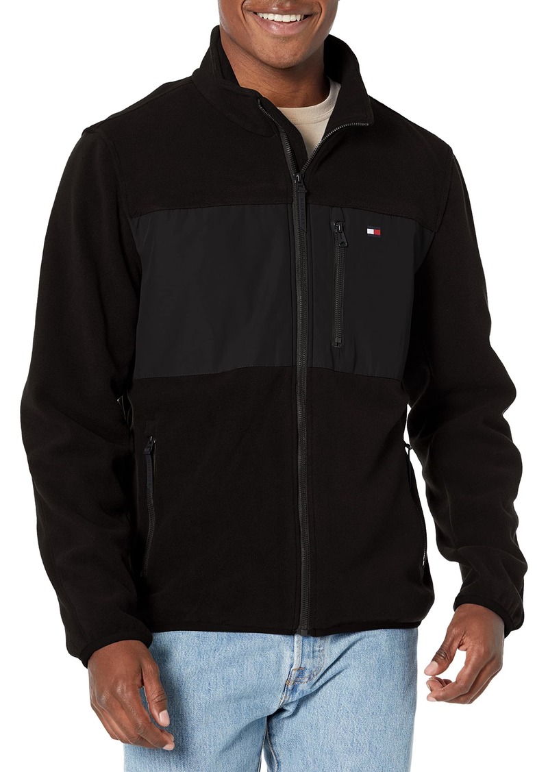 Tommy Hilfiger Men's Polar Fleece Zip Front Jacket