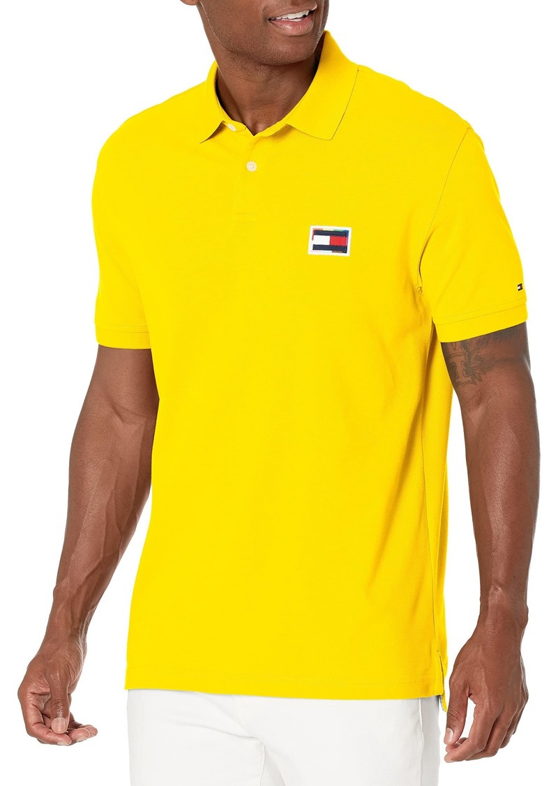 Tommy Hilfiger Mens Pride Short Sleeve in Regular Fit Polo Shirt   US