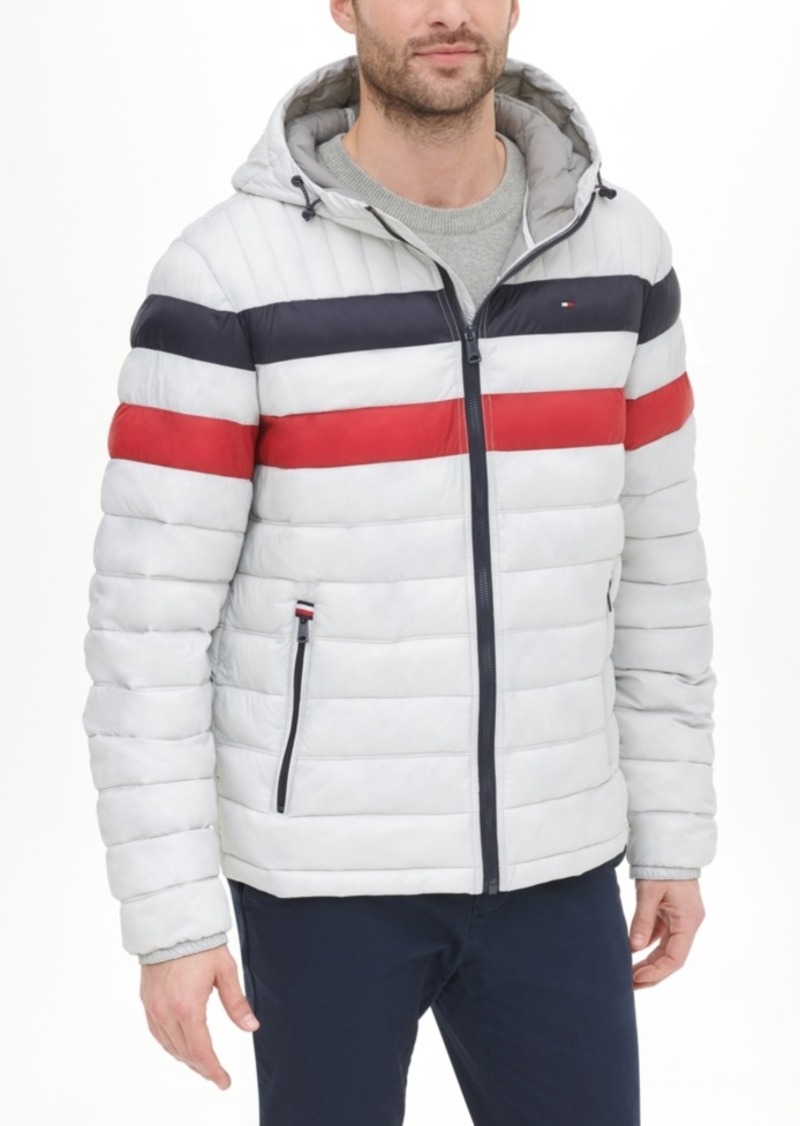 levi's men's shorty snorkel quilted hoody bomber