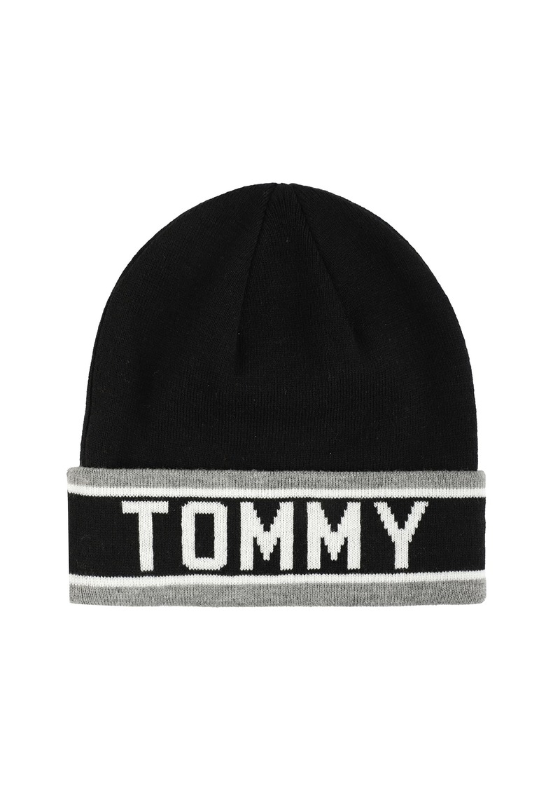 Tommy Hilfiger Men's Racing Stripe Cuff Hat