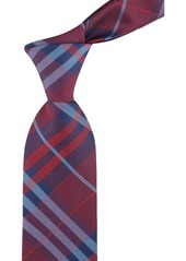 Tommy Hilfiger Men's Railroad Plaid Tie - Taupe