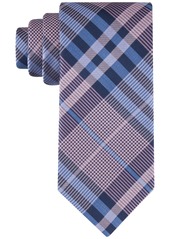 Tommy Hilfiger Men's Railroad Plaid Tie - Taupe