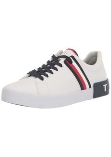 Tommy Hilfiger Men's Ramus Sneaker White/Navy Multi 145 M