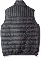 Tommy Hilfiger Men's Real Down Quilted Sport Puffer Vest charcoal