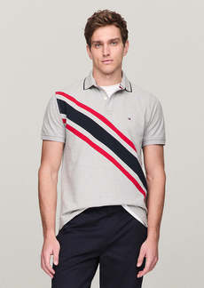 Tommy Hilfiger Men's Regular Fit Banner Stripe Polo